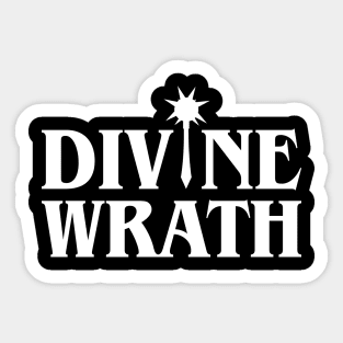 Divine Wrath Cleric Sticker